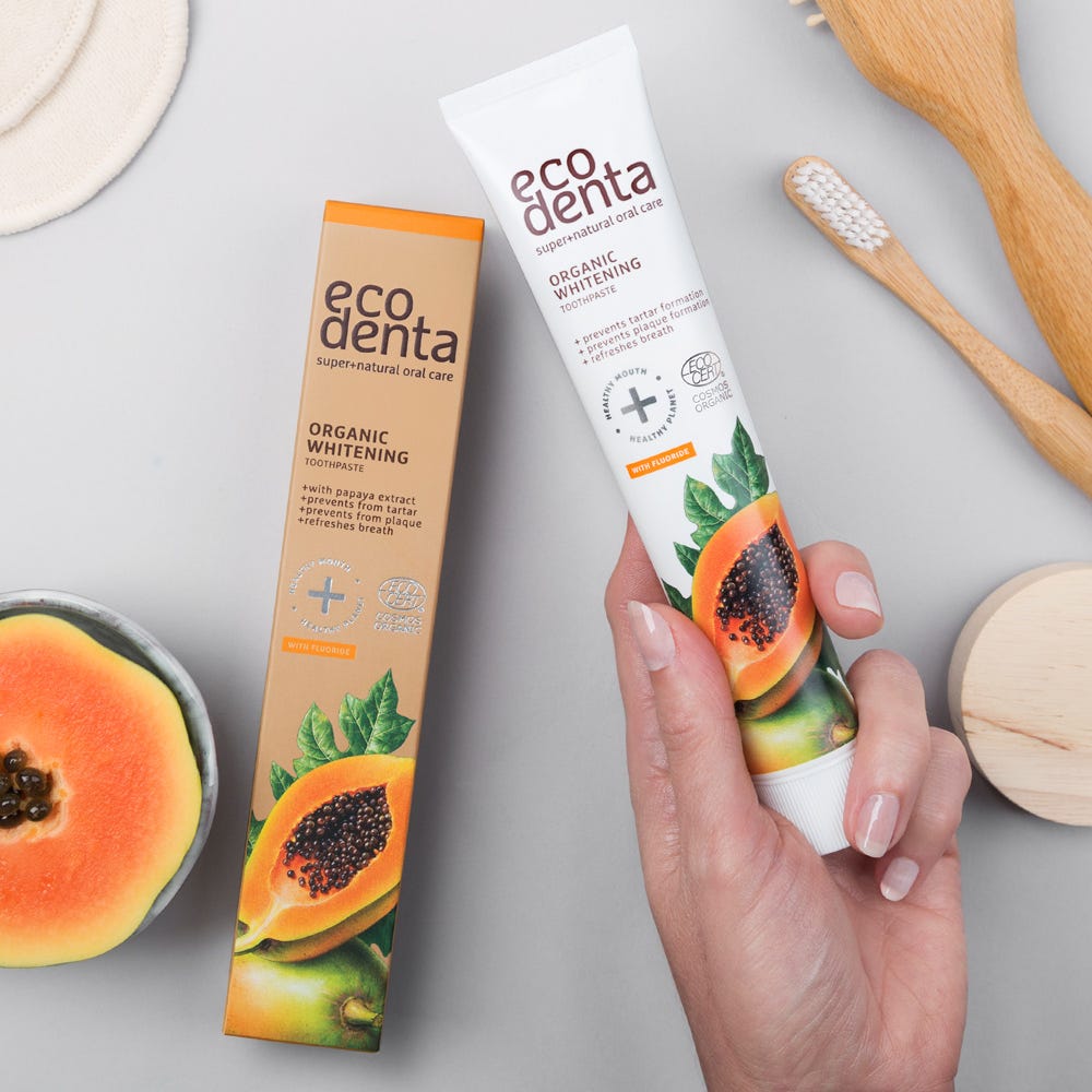 Ecodenta Zahnpasta Organic Whitening 75 ml