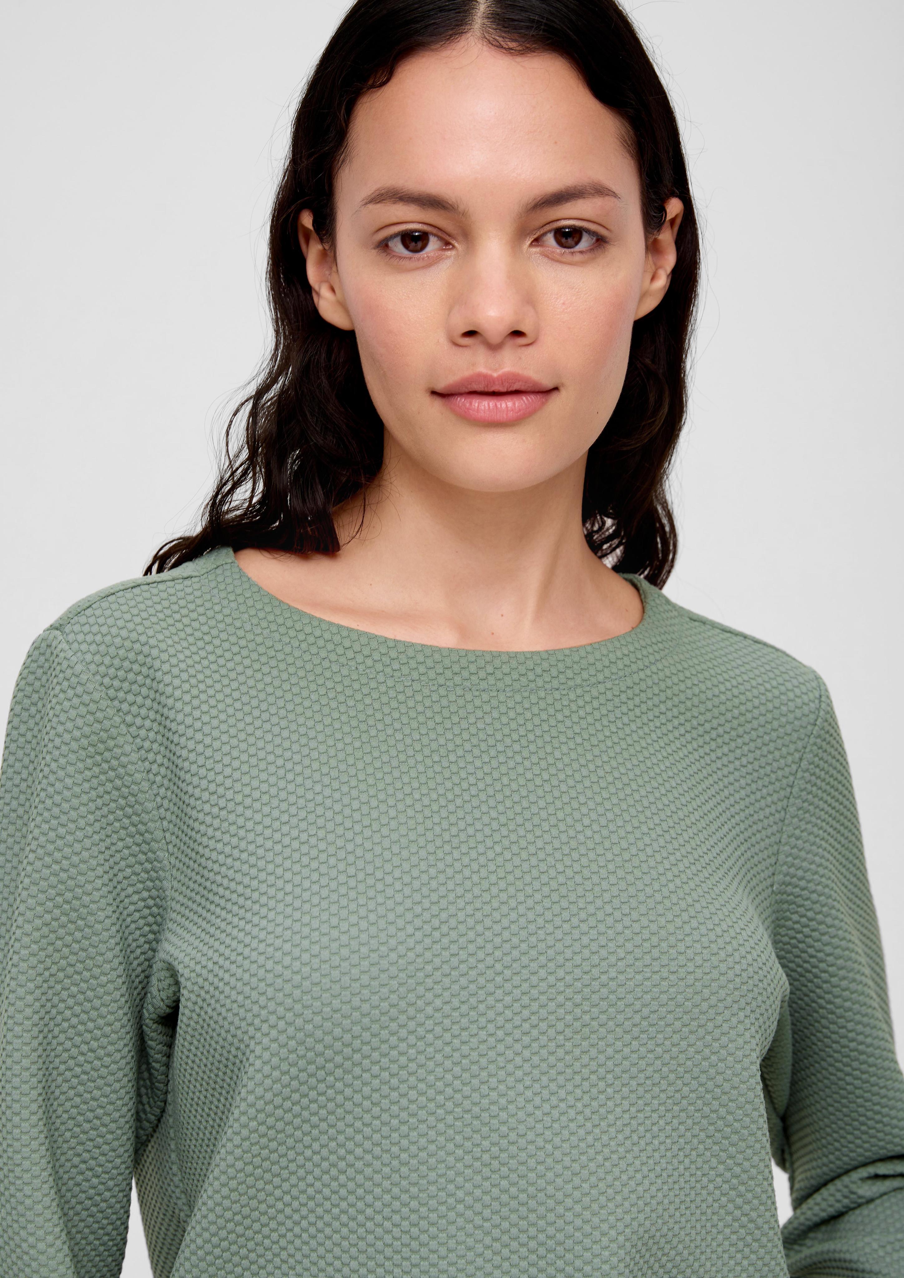 Jacquard-Pullover aus Viskosemix  2135967-7210