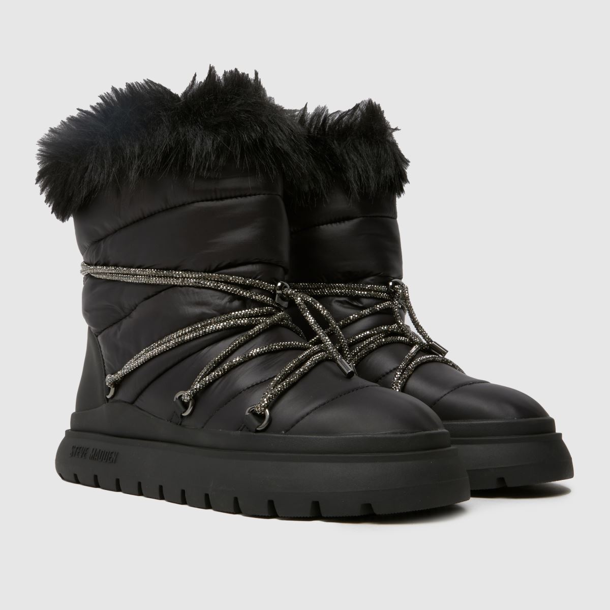 Steve Madden – Svarta Ice Storm-stövlar