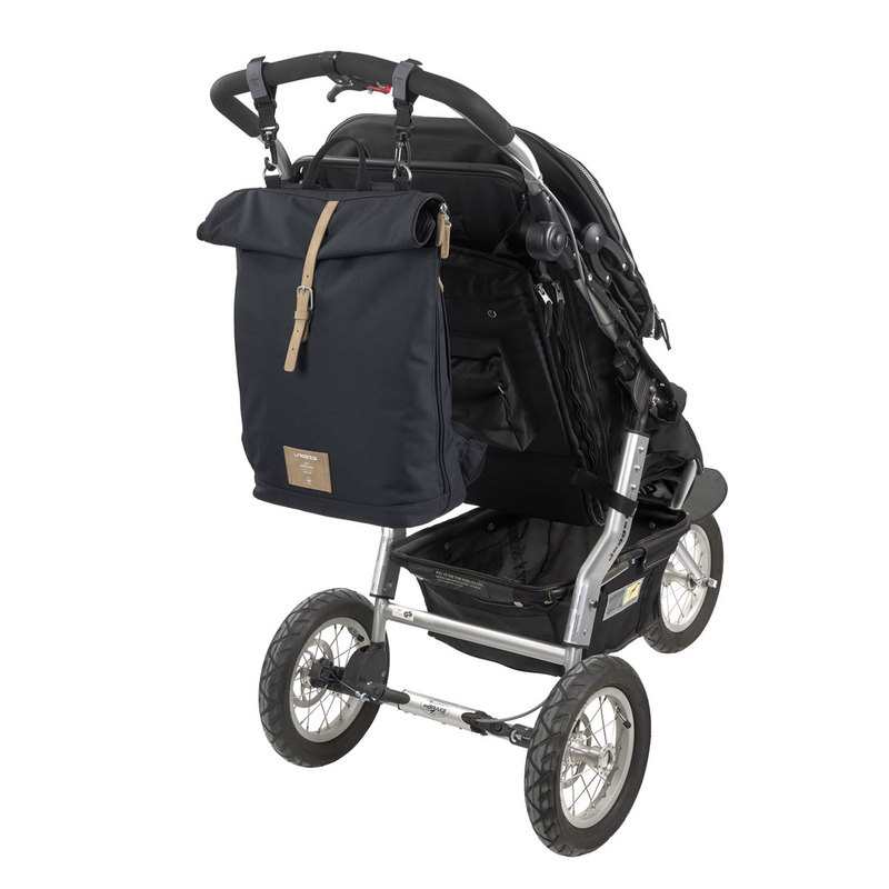 Sac à langer Rolltop bleu nuit Lässig