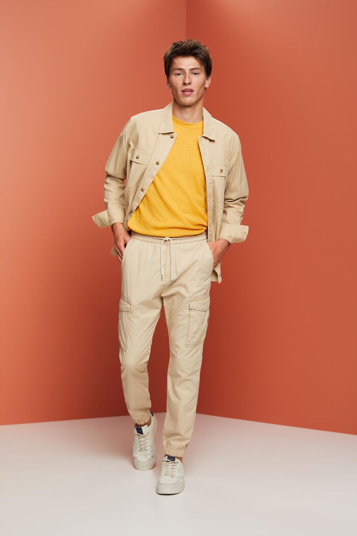 Pull-on-Cargohose, 100 % Baumwolle