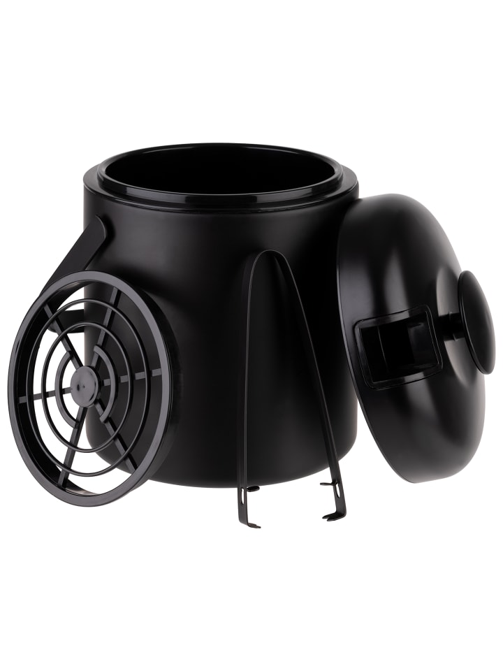 APS Eiseimer-Set in schwarz, Ø 14 cm, H: 22 cm, 1,3 Liter   günstig kaufen onesize