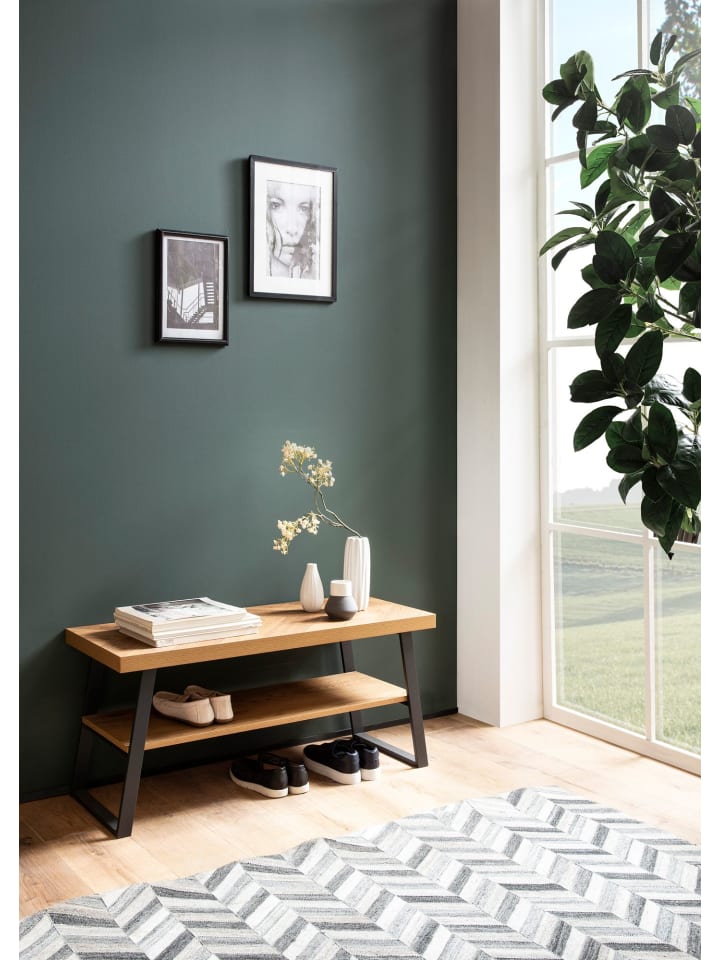 KADIMA DESIGN Schuhbank 100x41x40 cm Garderobenbank Eiche-Dekor, Sitzbank günstig kaufen onesize