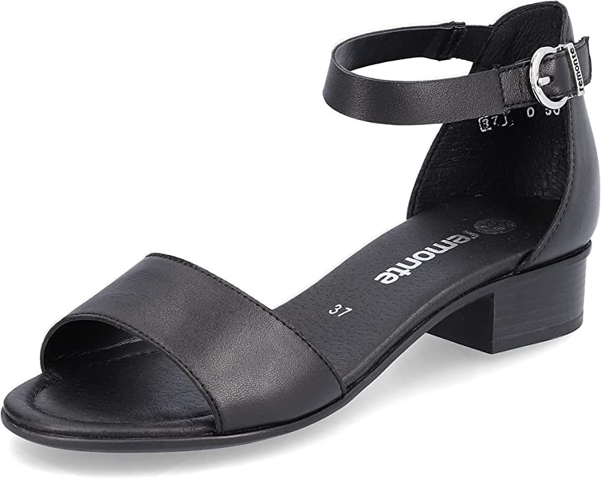 REMONTE Klassische Sandalen schwarz