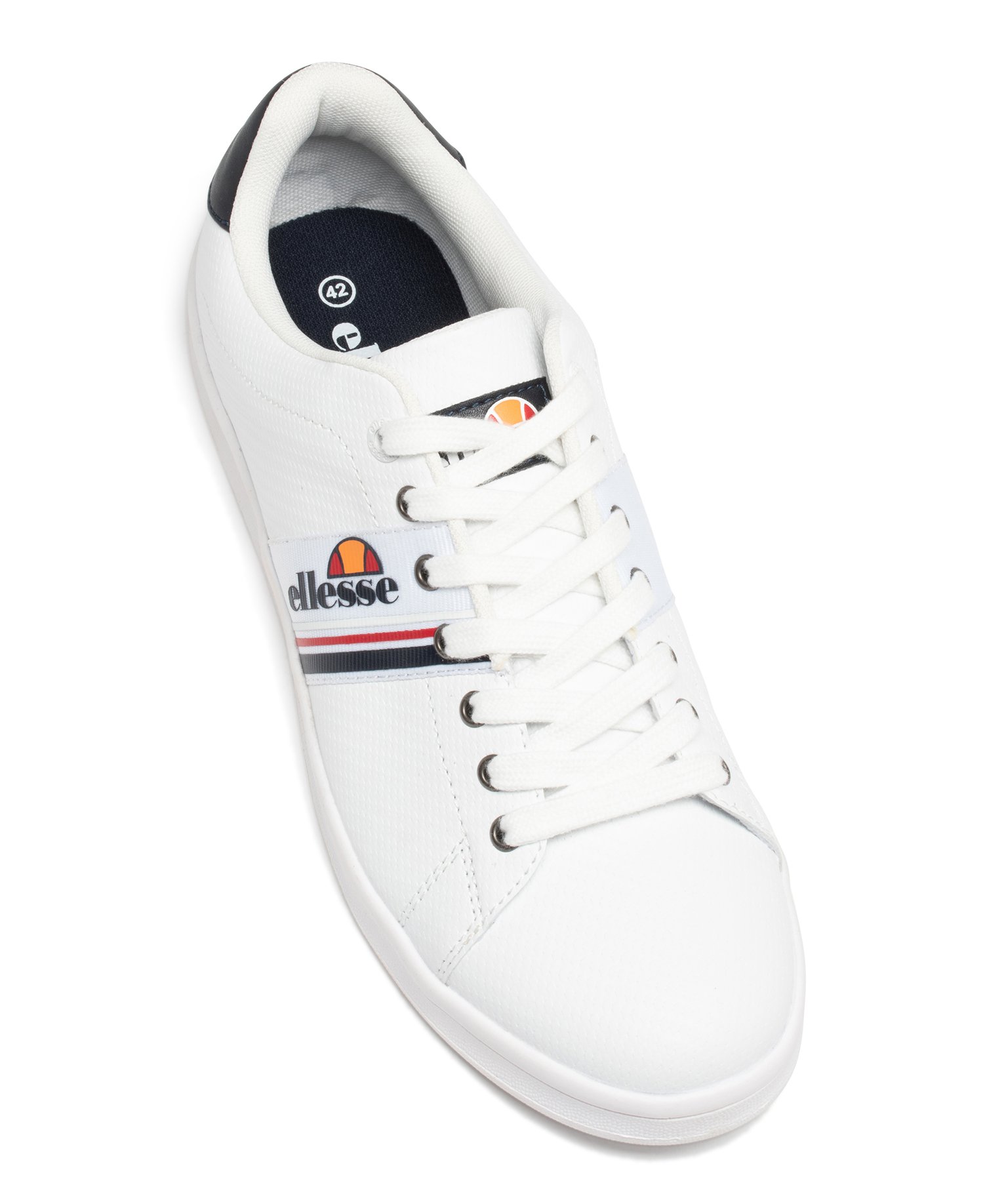 Baskets homme unies à semelle fine - Ellesse blanc | GEMO