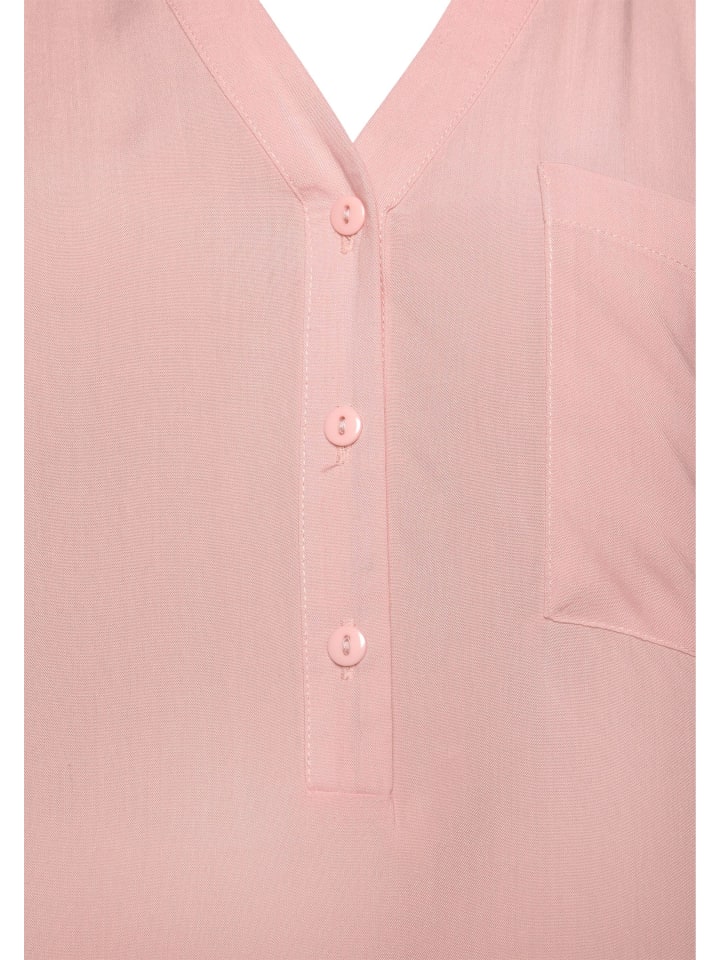 LASCANA Schlupfbluse in rosa günstig kaufen