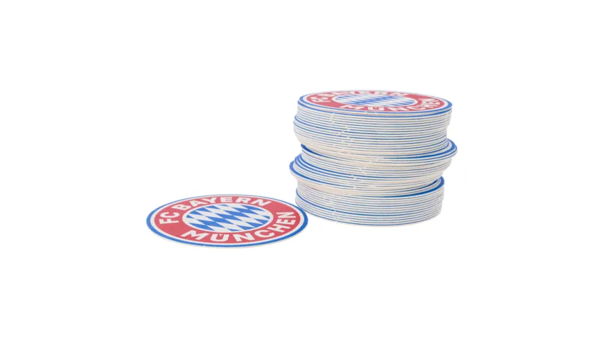 FC BAYERN MÜNCHEN Bierdeckel Emblem 50 St.