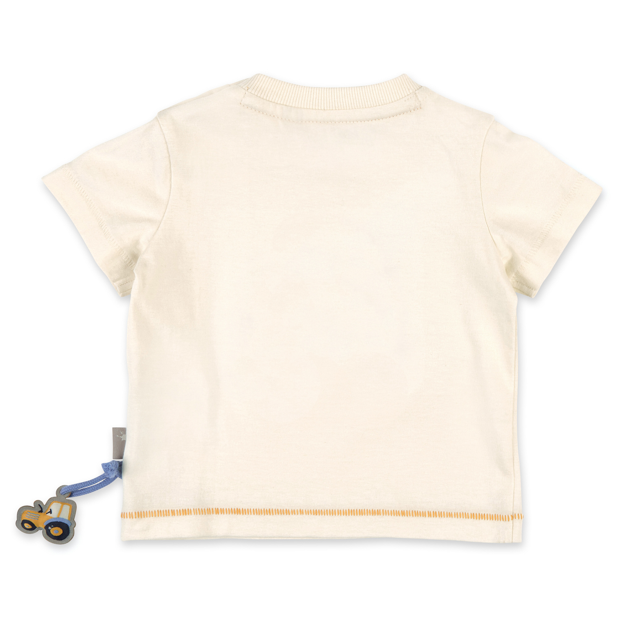 Baby T-Shirt Traktor, cremeweiß