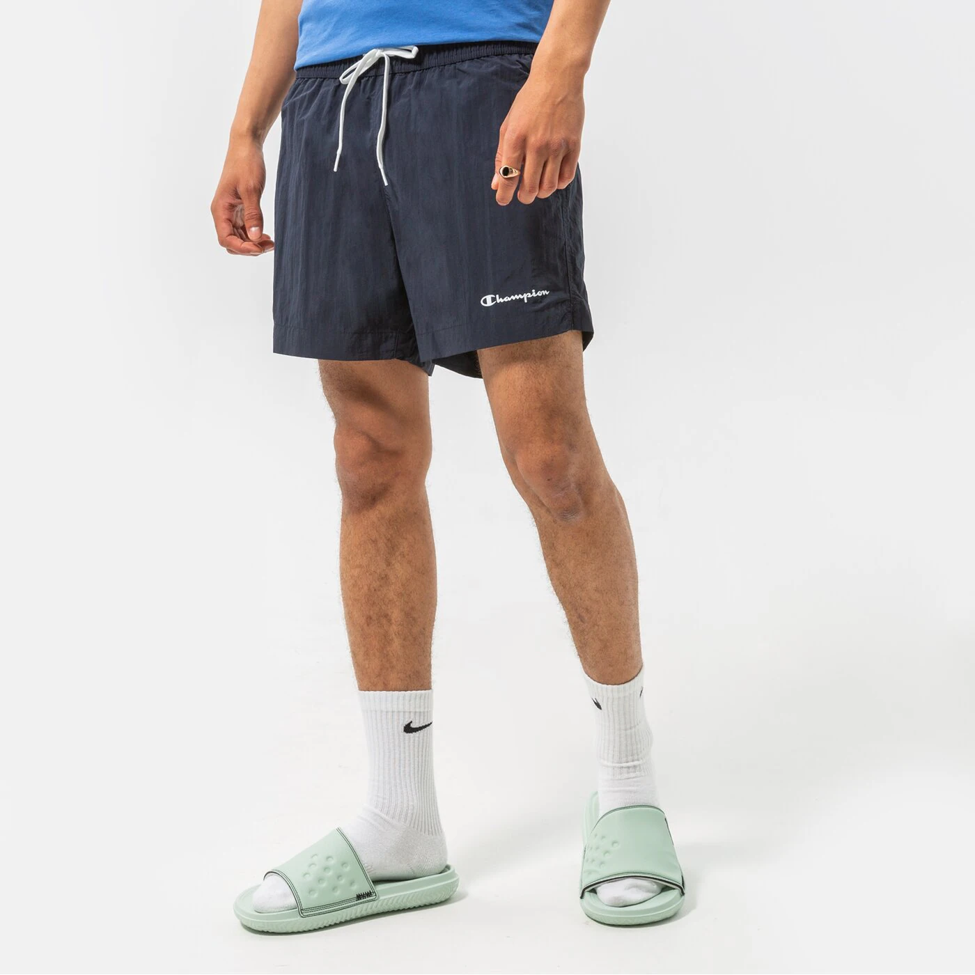 CHAMPION SHORTS BEACHSHORT Dunkelblau