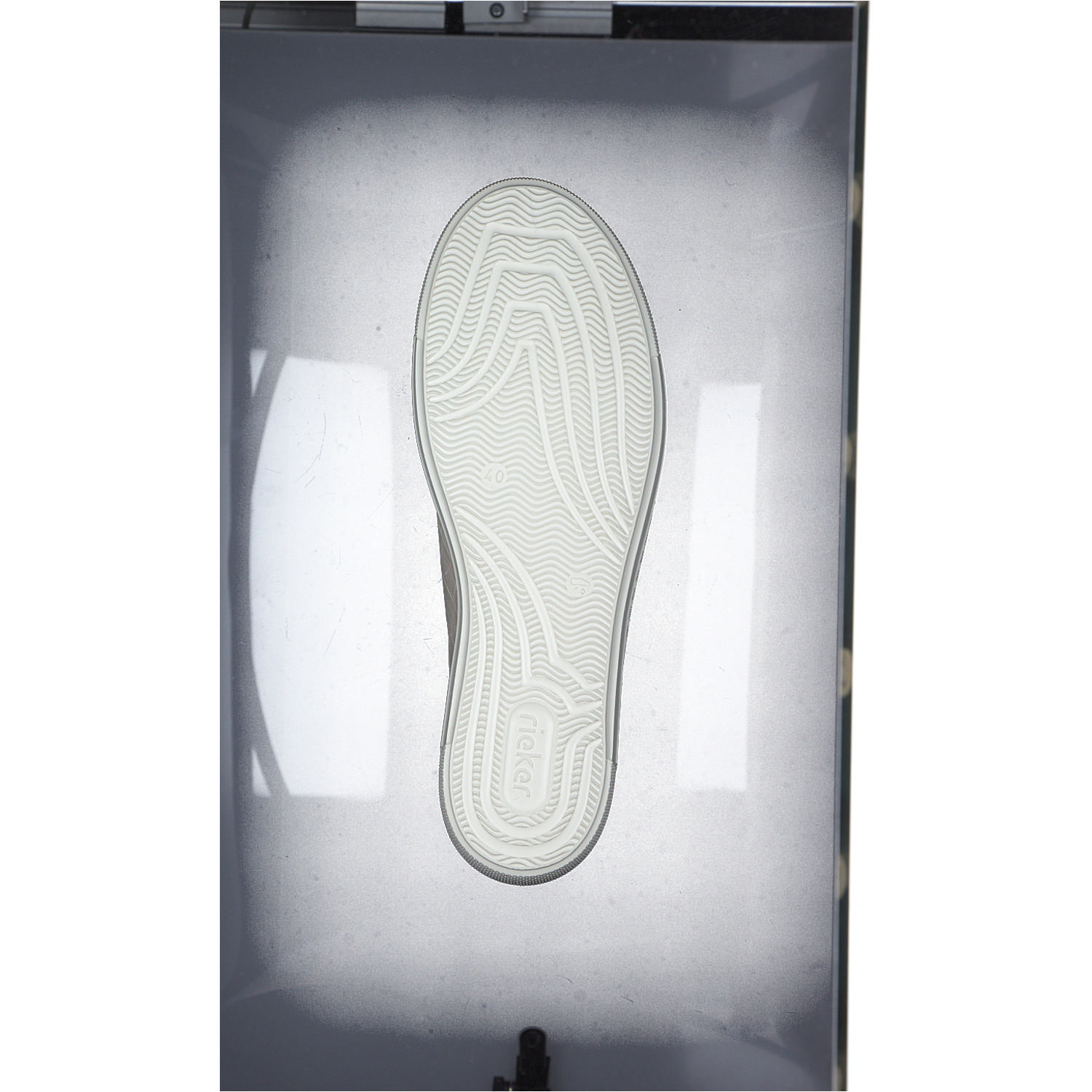 Rieker L9800, Schnürschuhe, Damen, ivory/lightgold