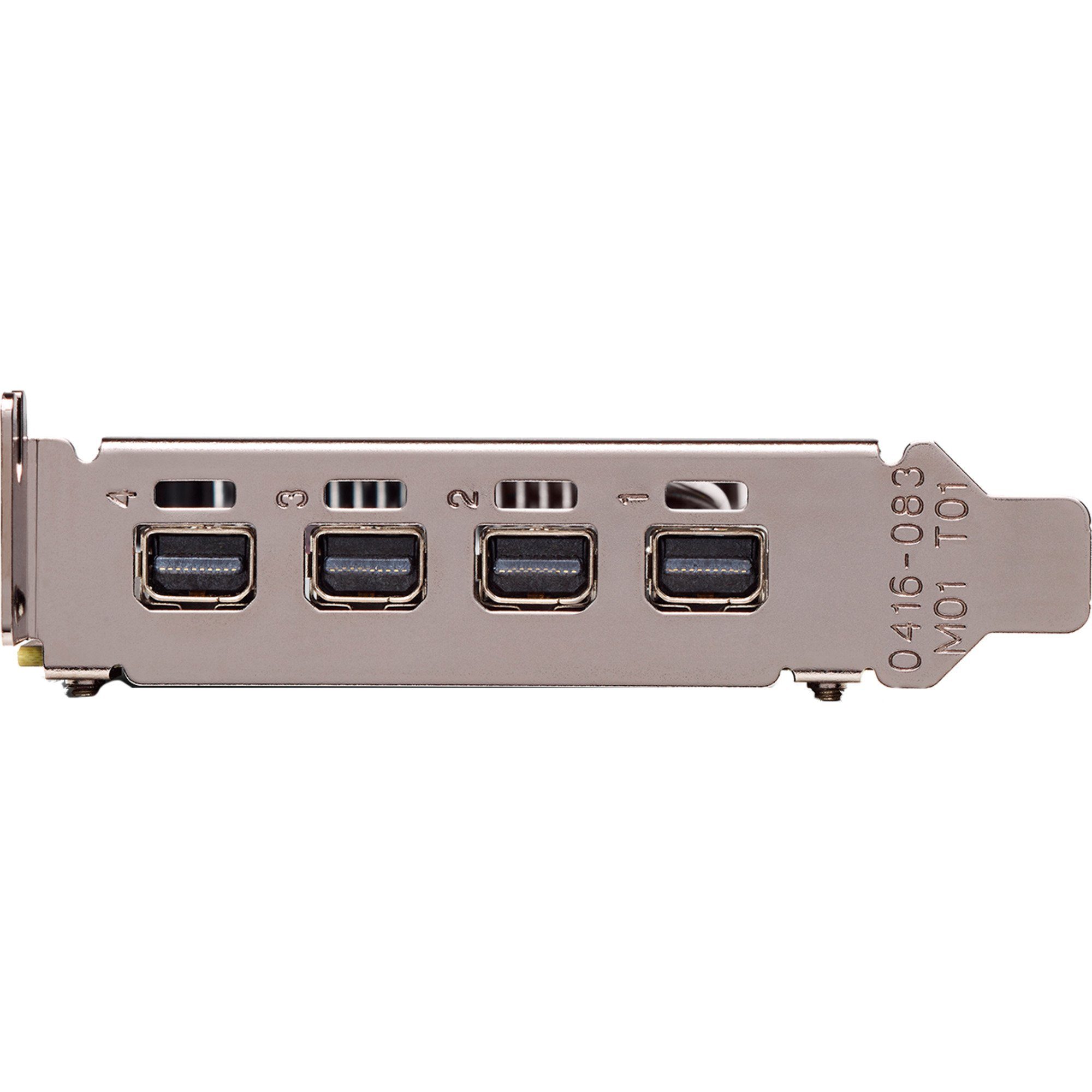 PNY PNY NVIDIA Quadro P1000 V2 DP, Grafikkarte, (4x Grafikkarte (4 GB)