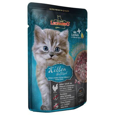 Leonardo Katzenfutter Finest Selection Pouch 16 x 85 g