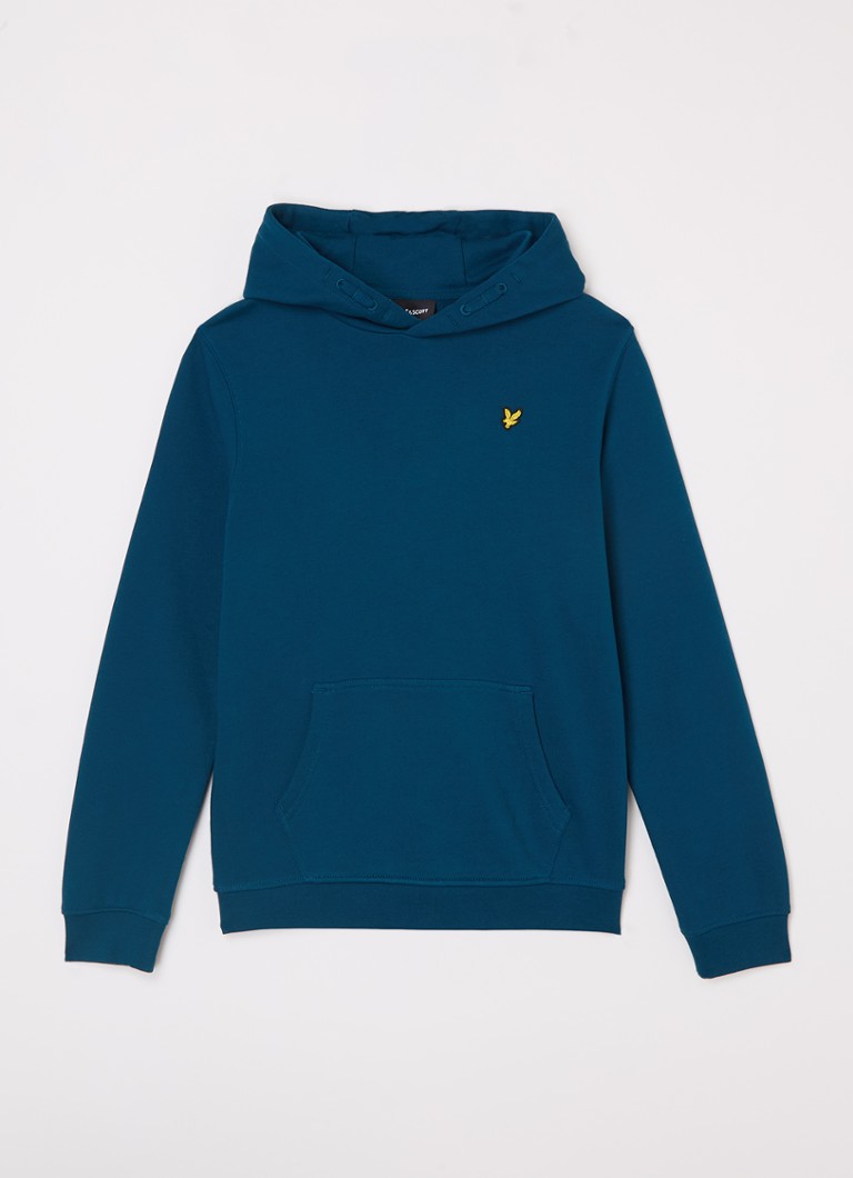 Hanorac Lyle & Scott cu logo brodat.