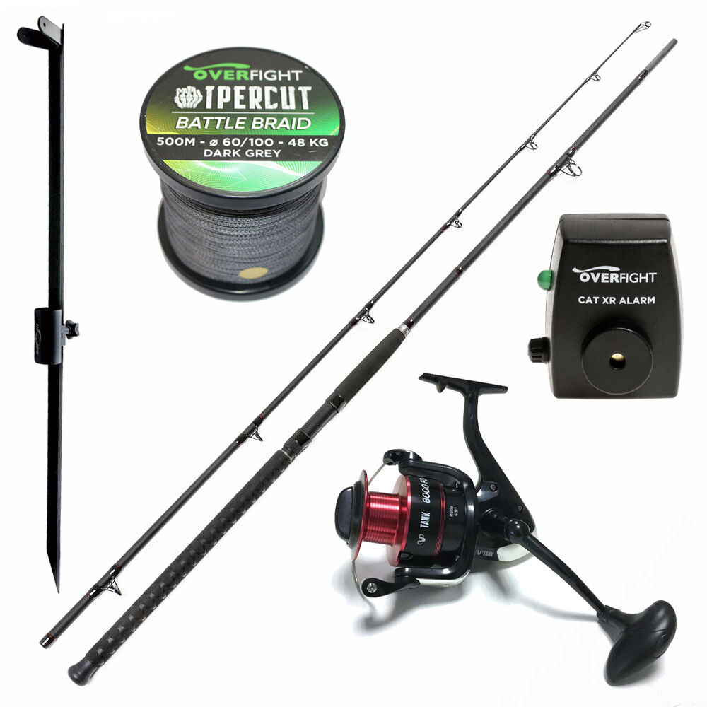 Pack Tank Battle 3m + Tank 8000 FD + Alarm Détecteur Cat XR + Pique Bouee + Warkocz bojowy Tresse Ipercut