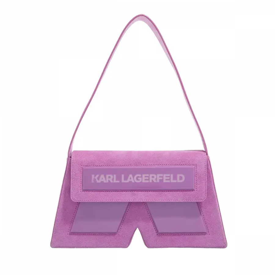 Karl Lagerfeld - Karl Lagerfeld Shoulder Bags Synthetische Fasern Purple - lila