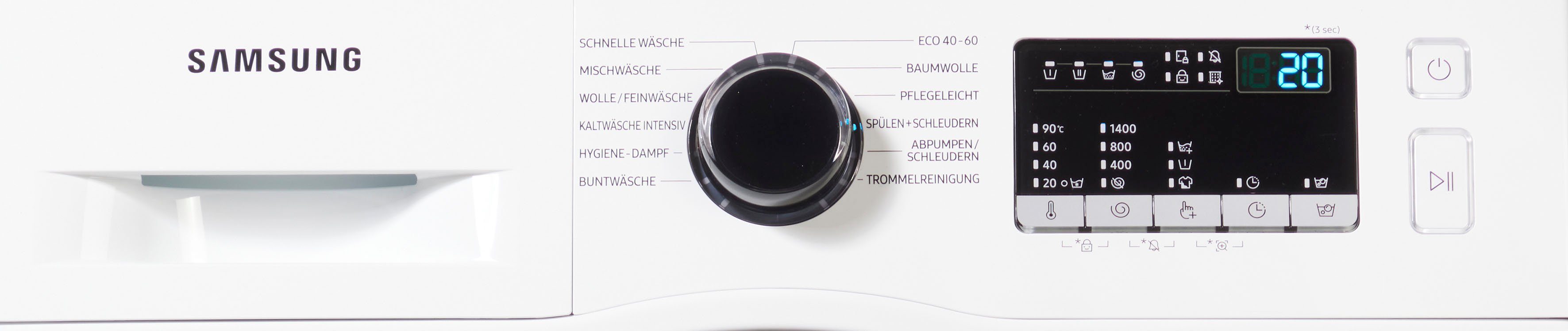 Samsung Waschmaschine WW8ET4048CE, 8 kg, 1400 U/min