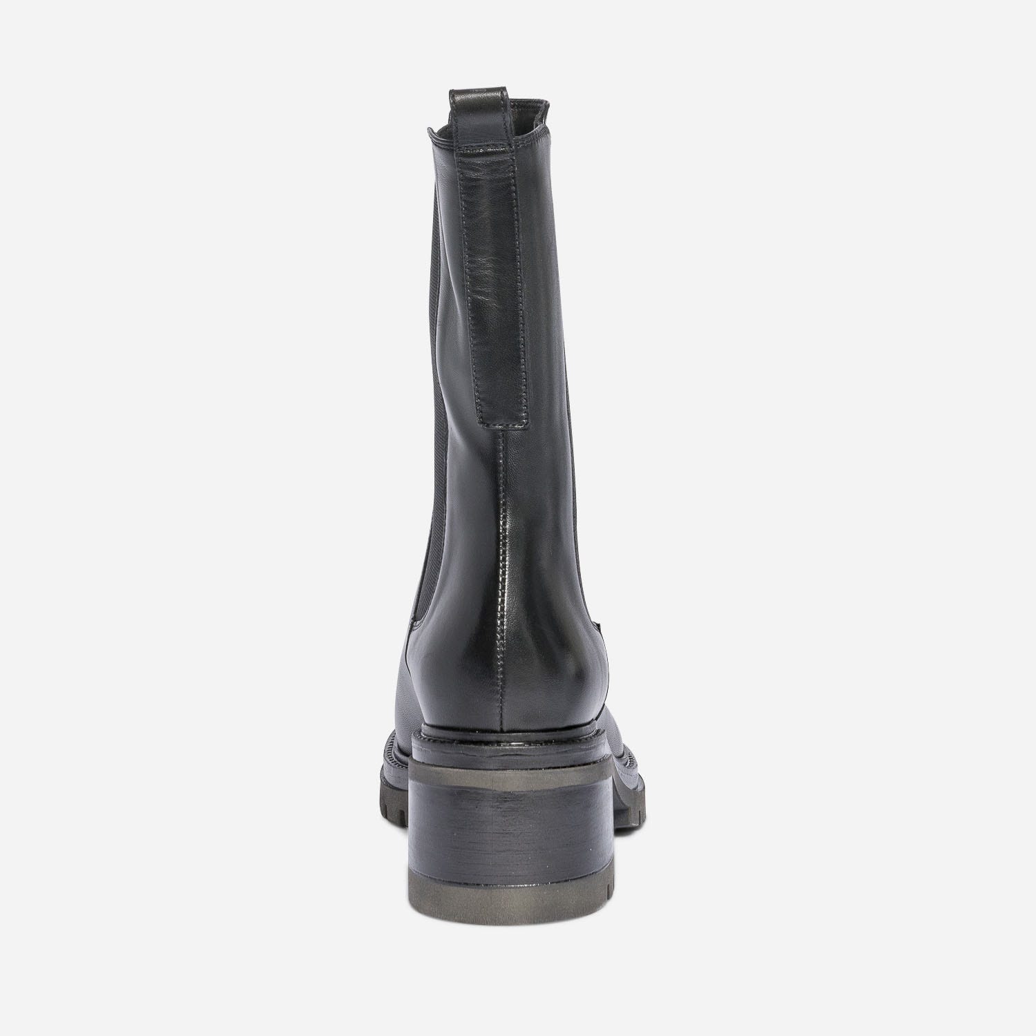 Chelsea boots TEXTO noir éco-conçu en cuir