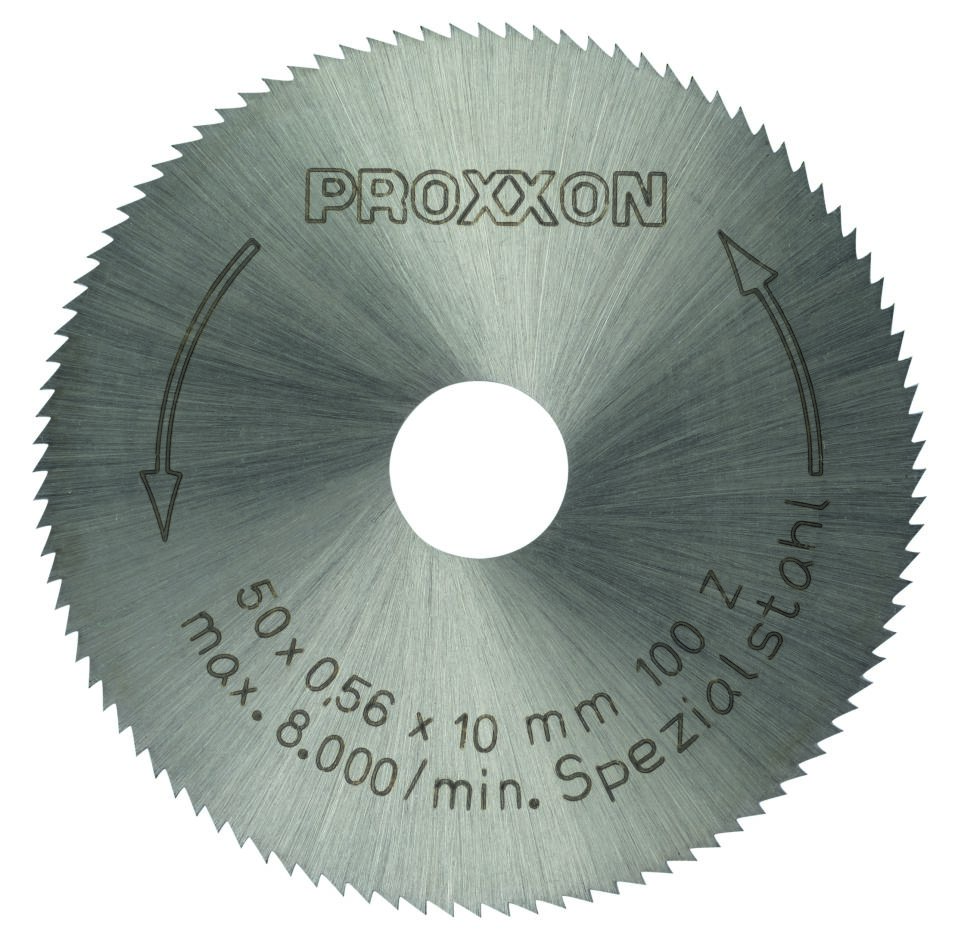 Proxxon 28020 HSS Sirkelsagblad av høylegert stål 50 x 0,5 mm 100T