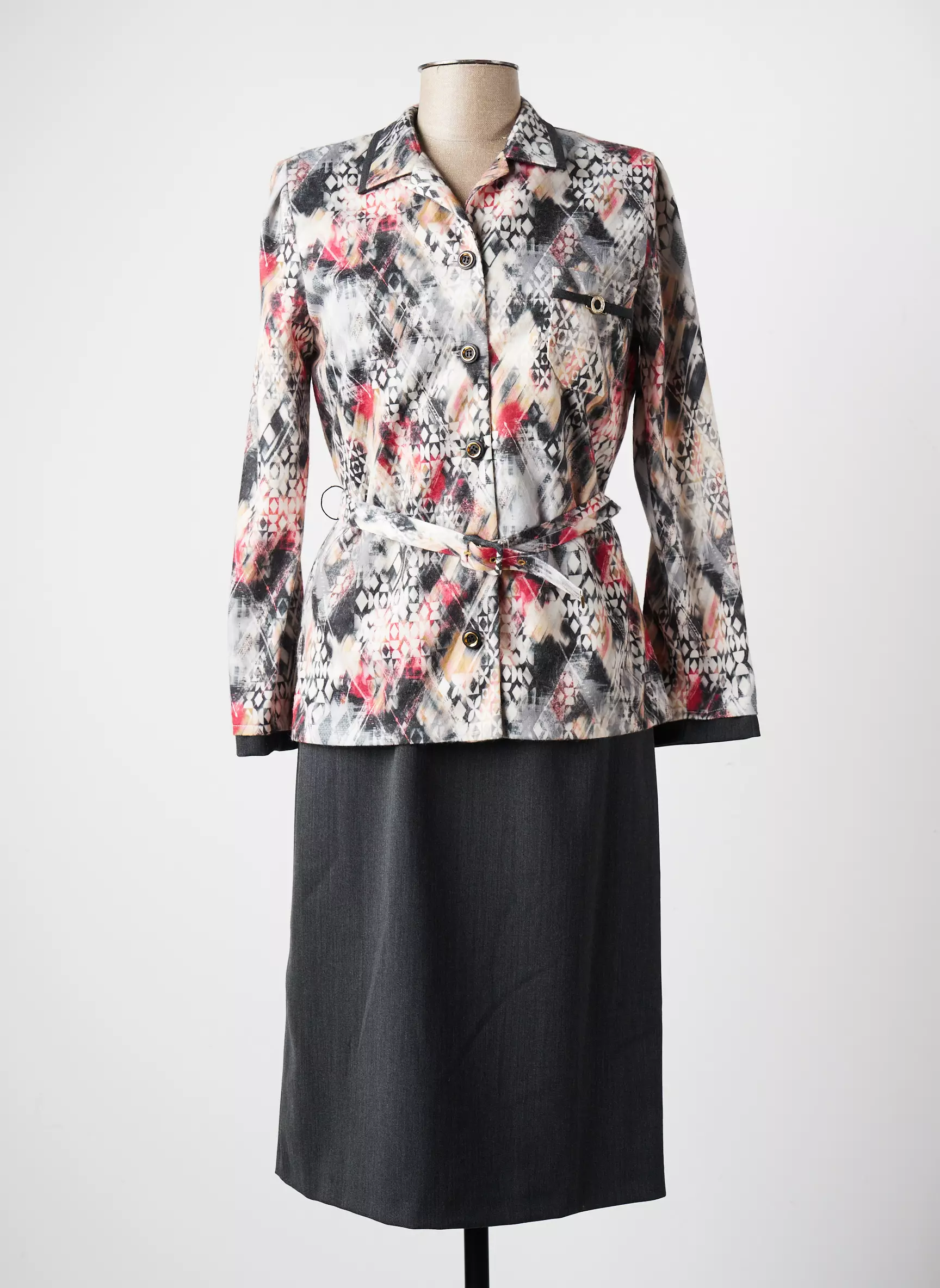 Guy Dubouis Robes Mi Longues Femme couleur gris