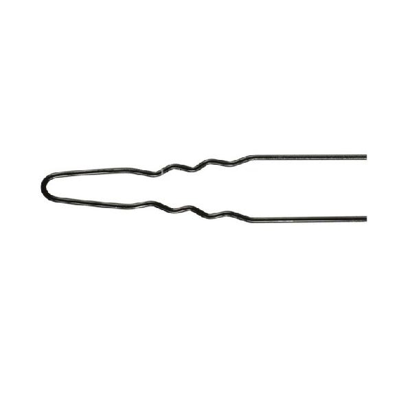Comair Haarnadeln dick 50 Stück, Schwarz, 45x1,20mm