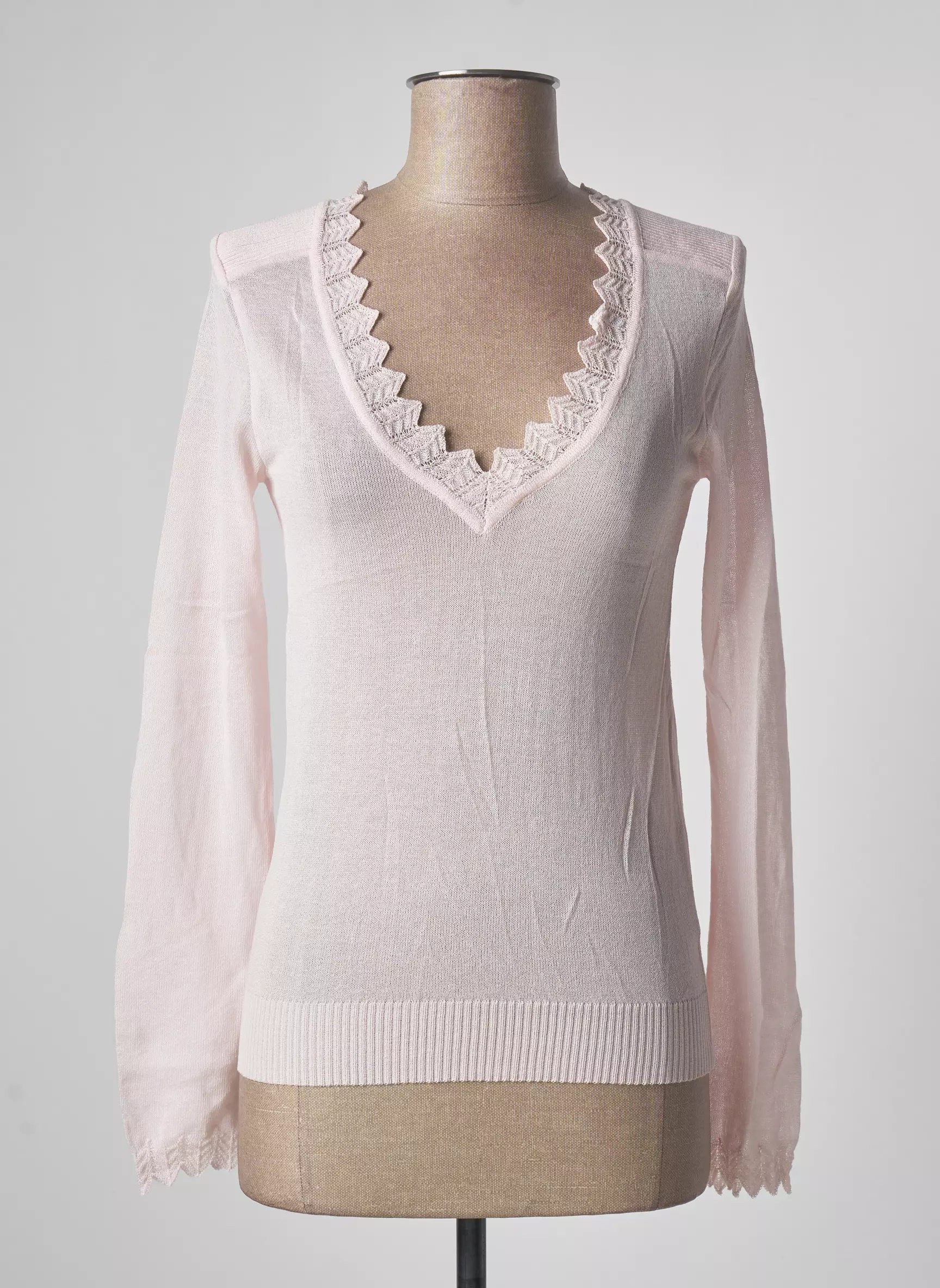 Teenflo Maurice Tarica Pulls Femme couleur rose