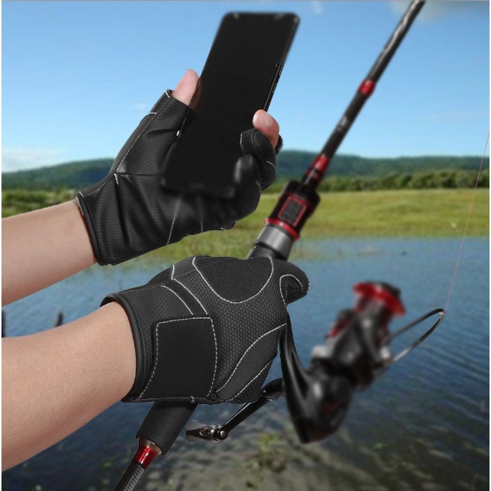 Fokelyi Angelhandschuhe Angelhandschuhe,Jagdhandschuhe,Angelhandschuhe für Winterwetter
