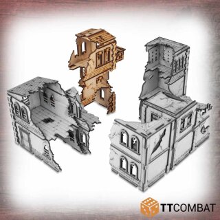 Ruined Modular Villetta Balcone Simona