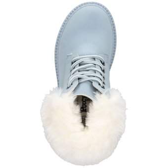 Puccetti Schnür Boots in blau