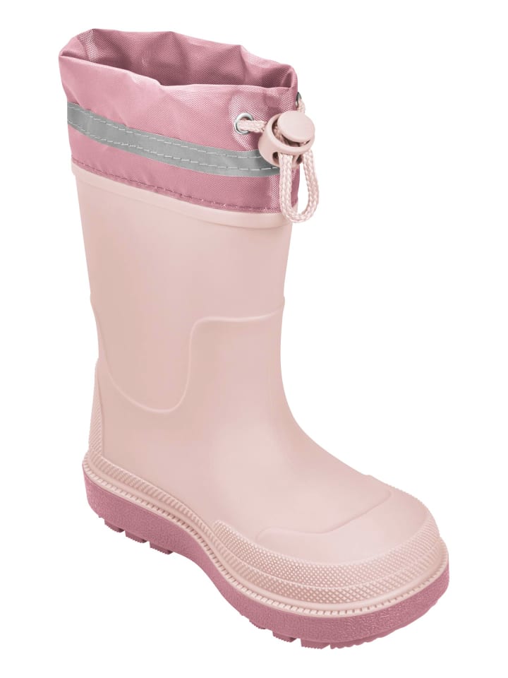 Playshoes Regenstiefel gefüttert in rosa günstig kaufen