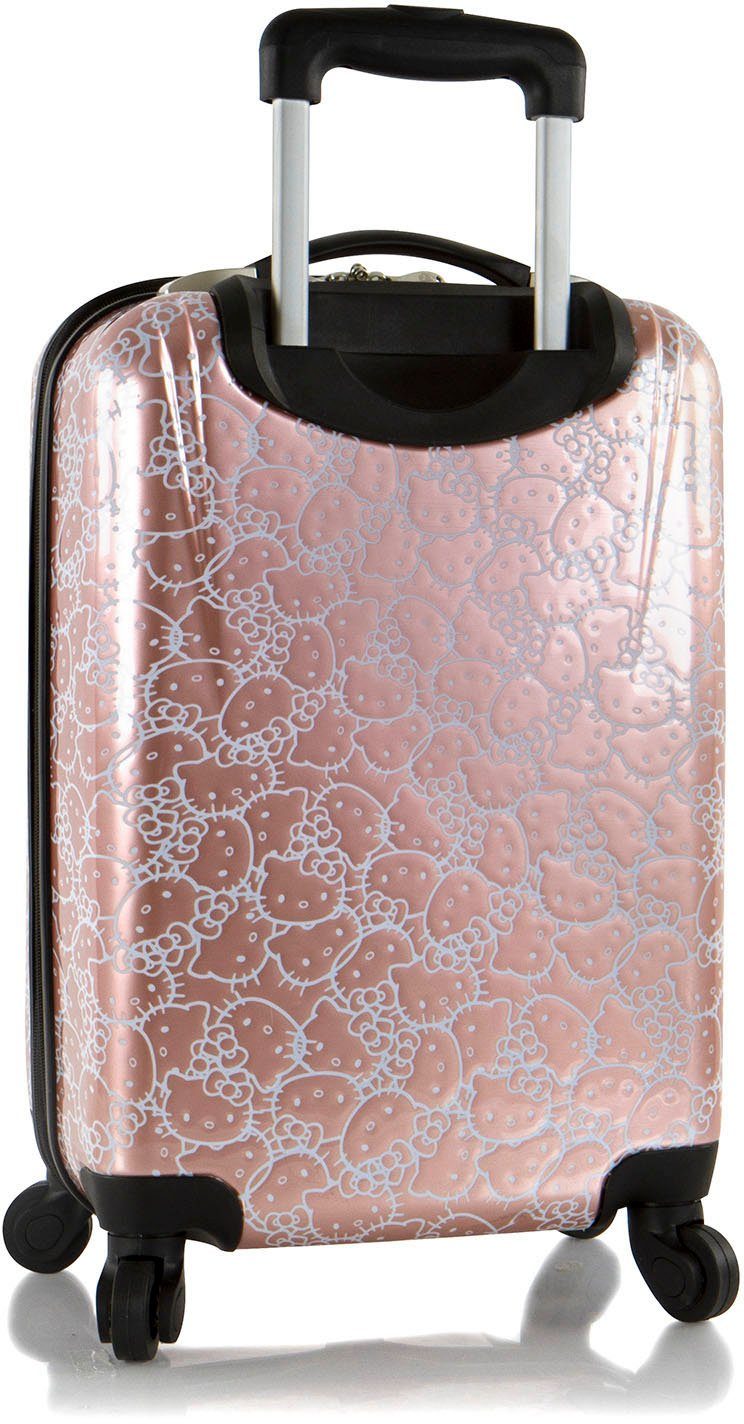 Heys Kinderkoffer Kinderreiseset Hello Kitty roségold, 4 Rollen