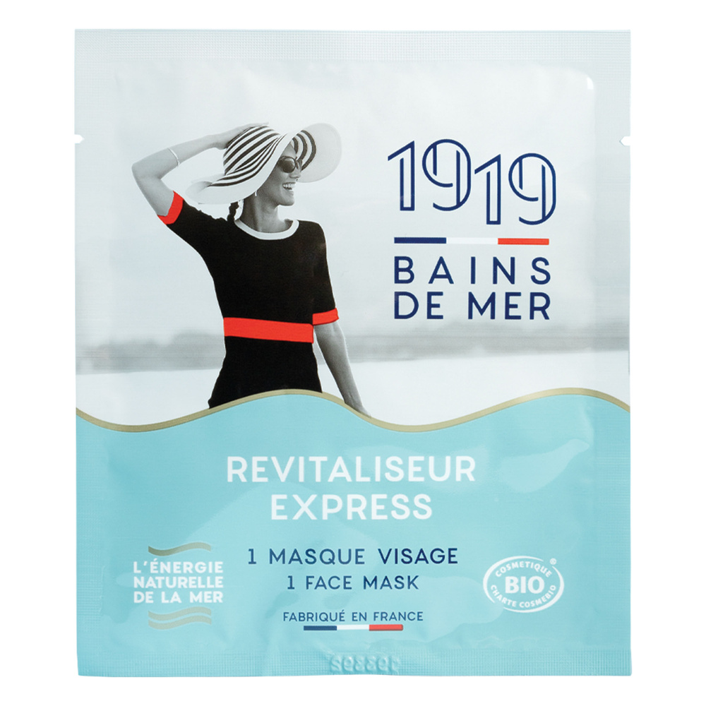 1919 bains de mer REVITALISEUR EXPRESS MASQUE TISSU