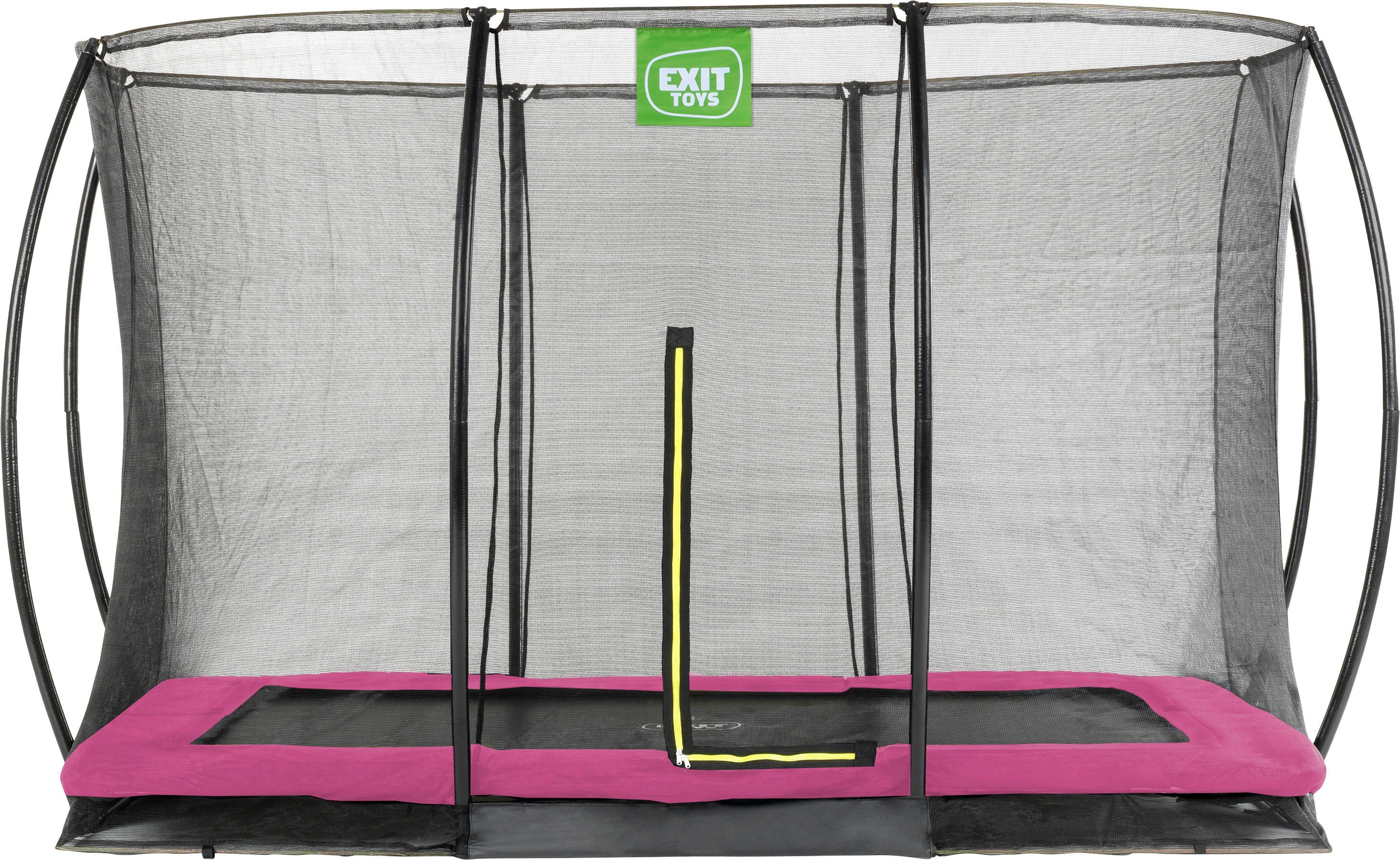 EXIT Bodentrampolin Silhouette Ground, BxT: 214x305 cm, mit Sicherheitsnetz