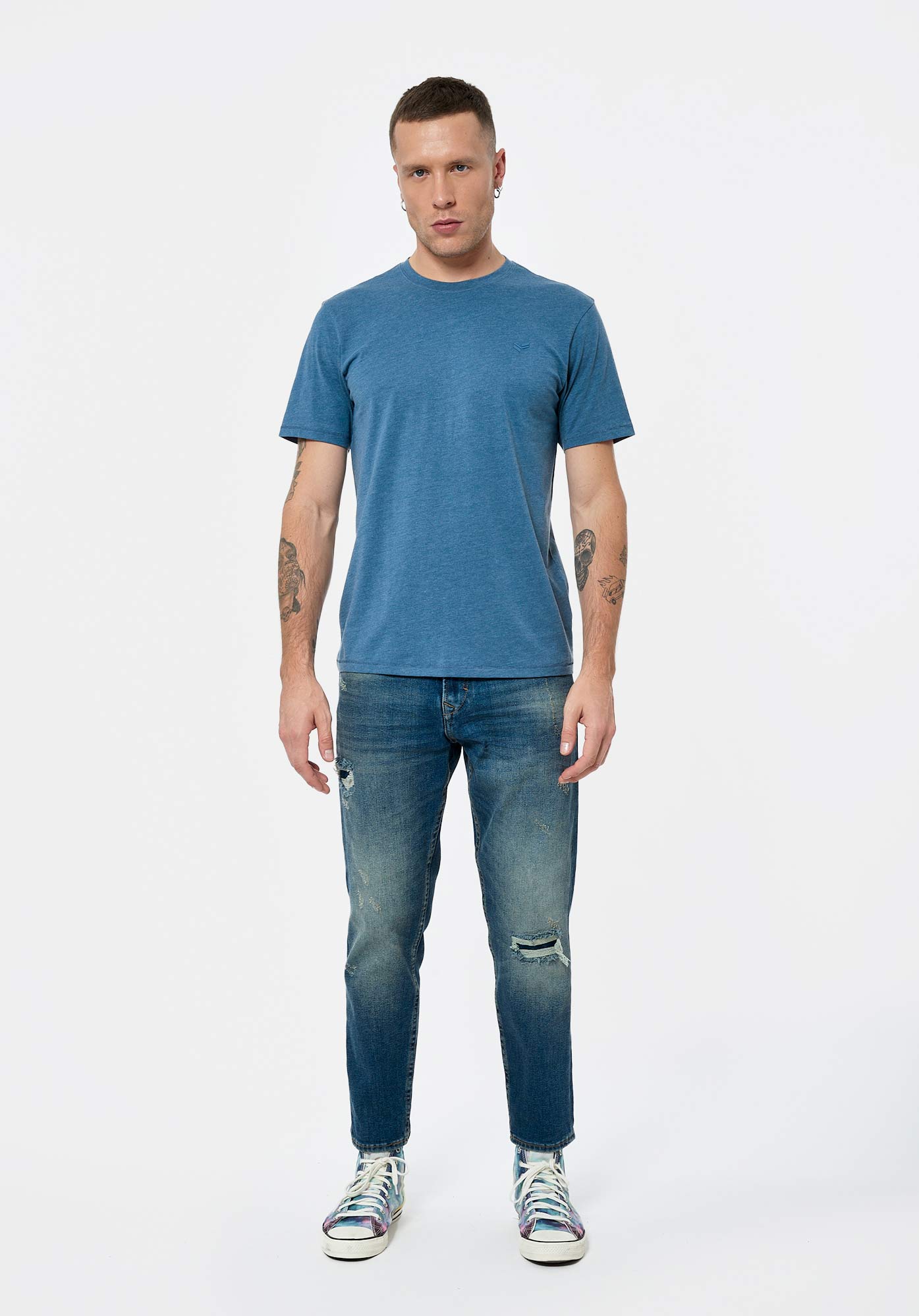 PACCO  T-shirt bleu Homme