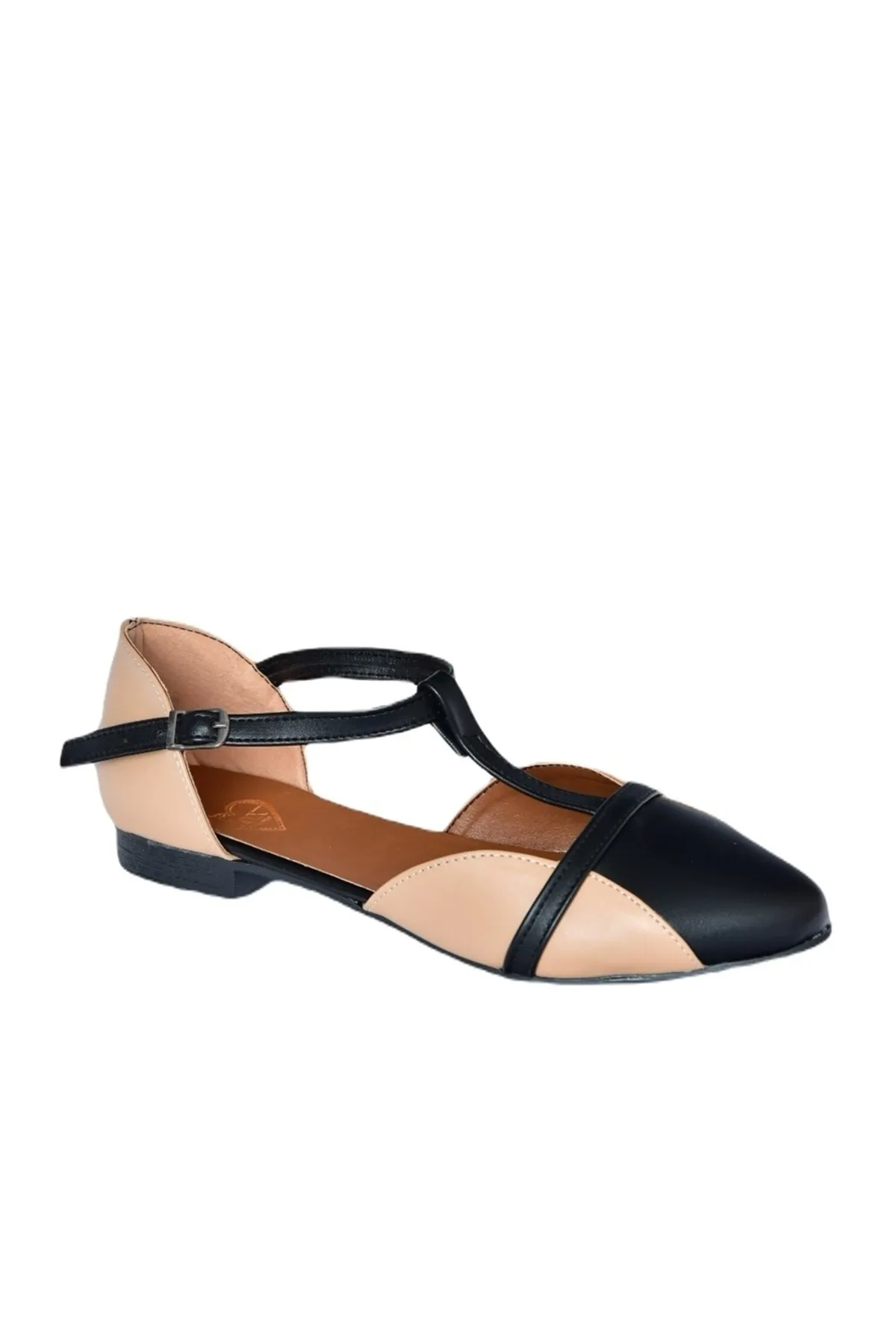 Fox Shoes  Hautschwarze Damen-Ballerinas B726881809