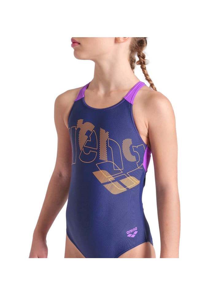 Arena Tales  Schwimmanzug chlorresistent in Navy günstig kaufen