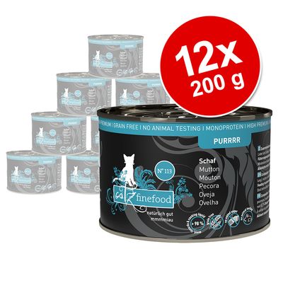 Sparpaket catz finefood Purrrr 12 x 200 g