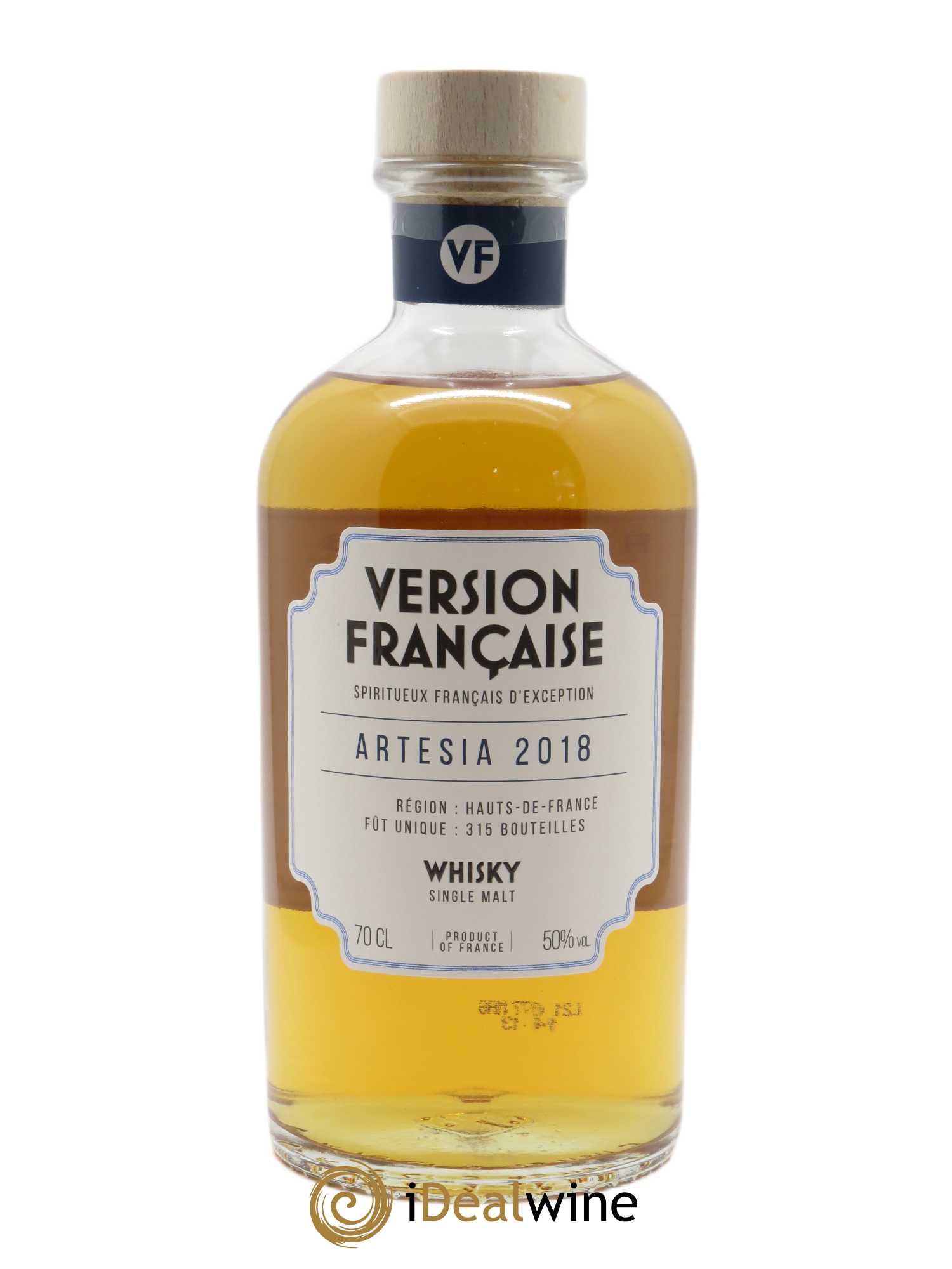 Whisky Artesia Version Française Single Malt (70 cl) 2018 - Lot de 1 Bouteille