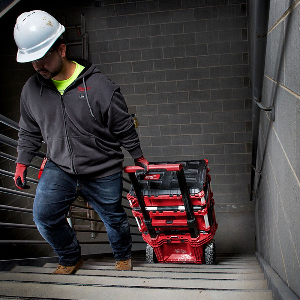 Contêiner de armazenamento para canteiro de obras MILWAUKEE PACKOUT™ de 500 mm - 48228320