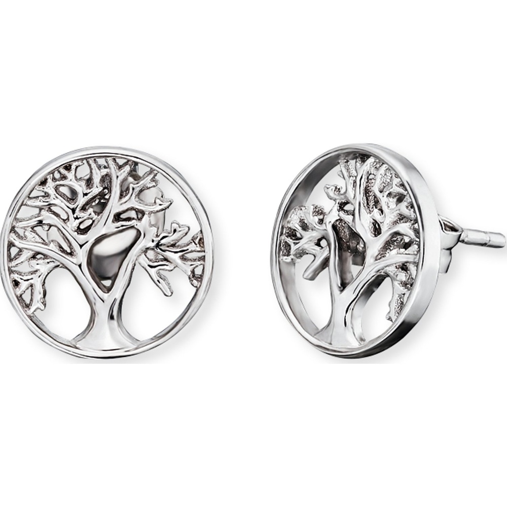 Engelsrufer Boucles d'oreilles à fermoir à poussette 925 Argent rhodié Boucles d'oreilles