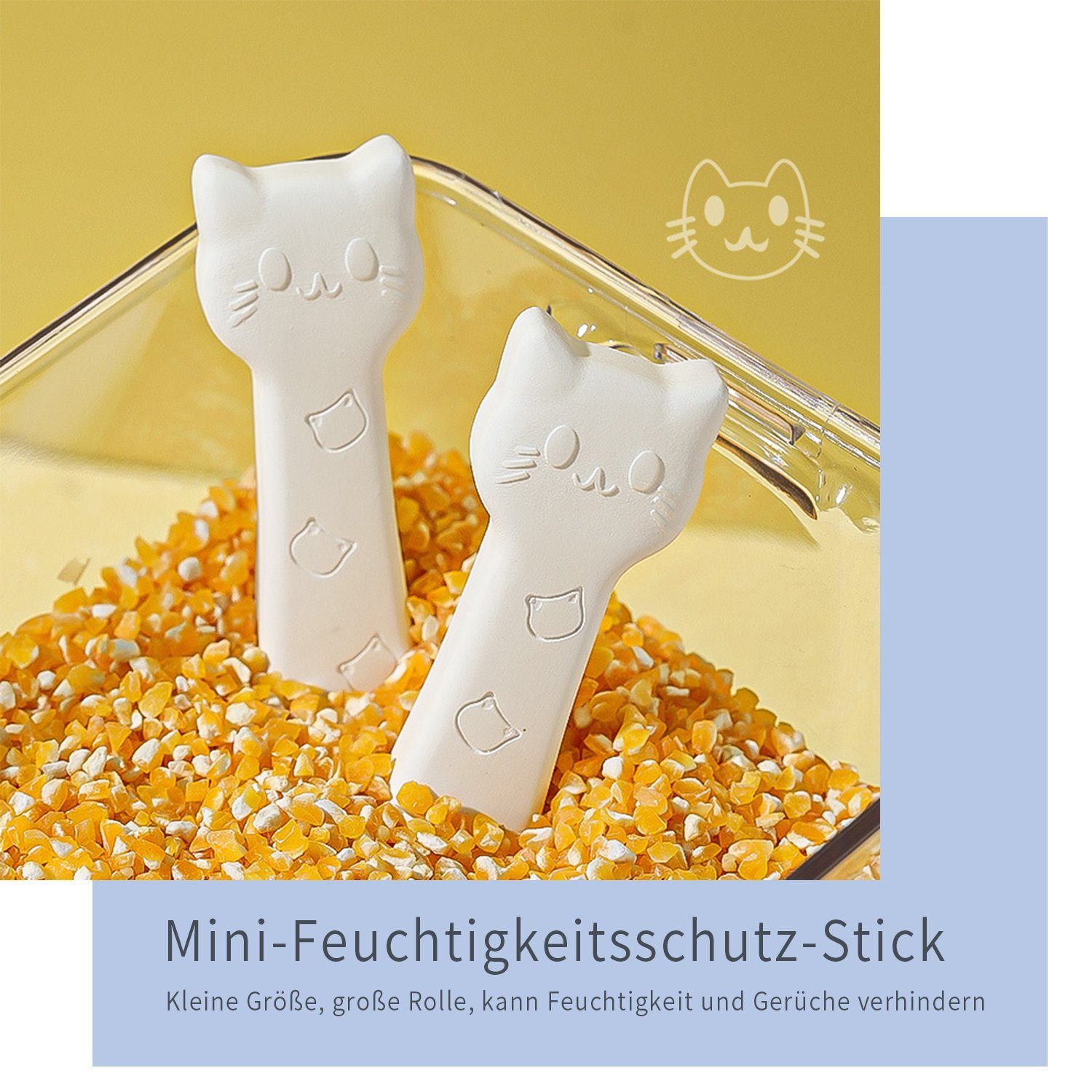TOPMELON Luftentfeuchter Trockenmittel für die Küche, Trockenmittelstab
