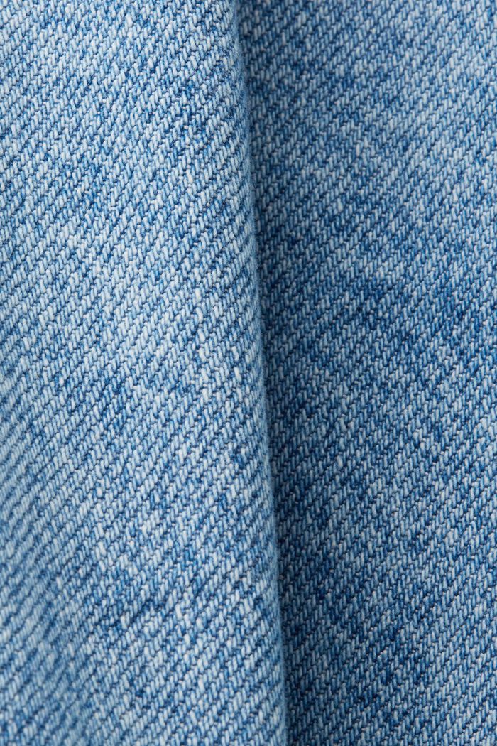 Oversized Jeansjacke in leichter Waschung