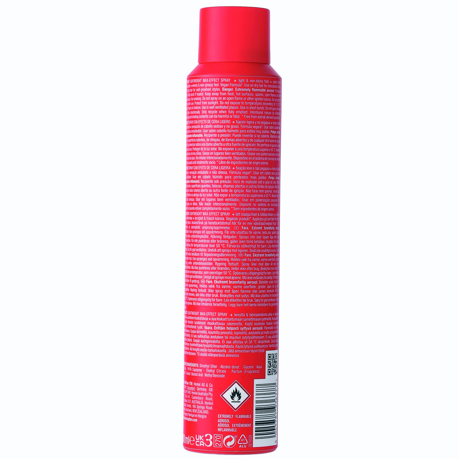 Schwarzkopf Professional Osis+ Velvet Spray Léger Effet Cire