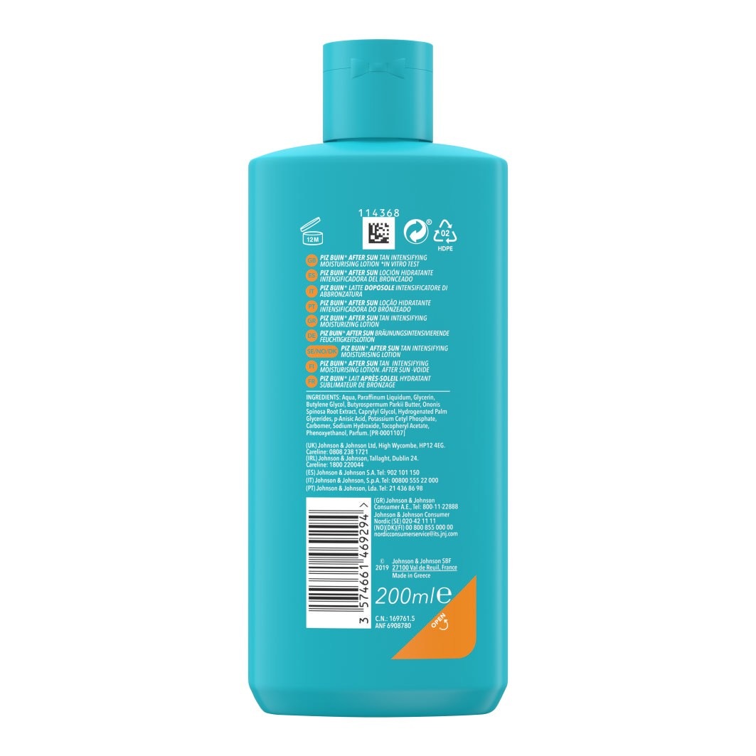 After Sun Tan Intensifying Lotion