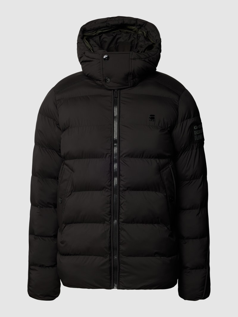 Steppjacke mit Label-Details Modell 'Whistler' in schwarz
