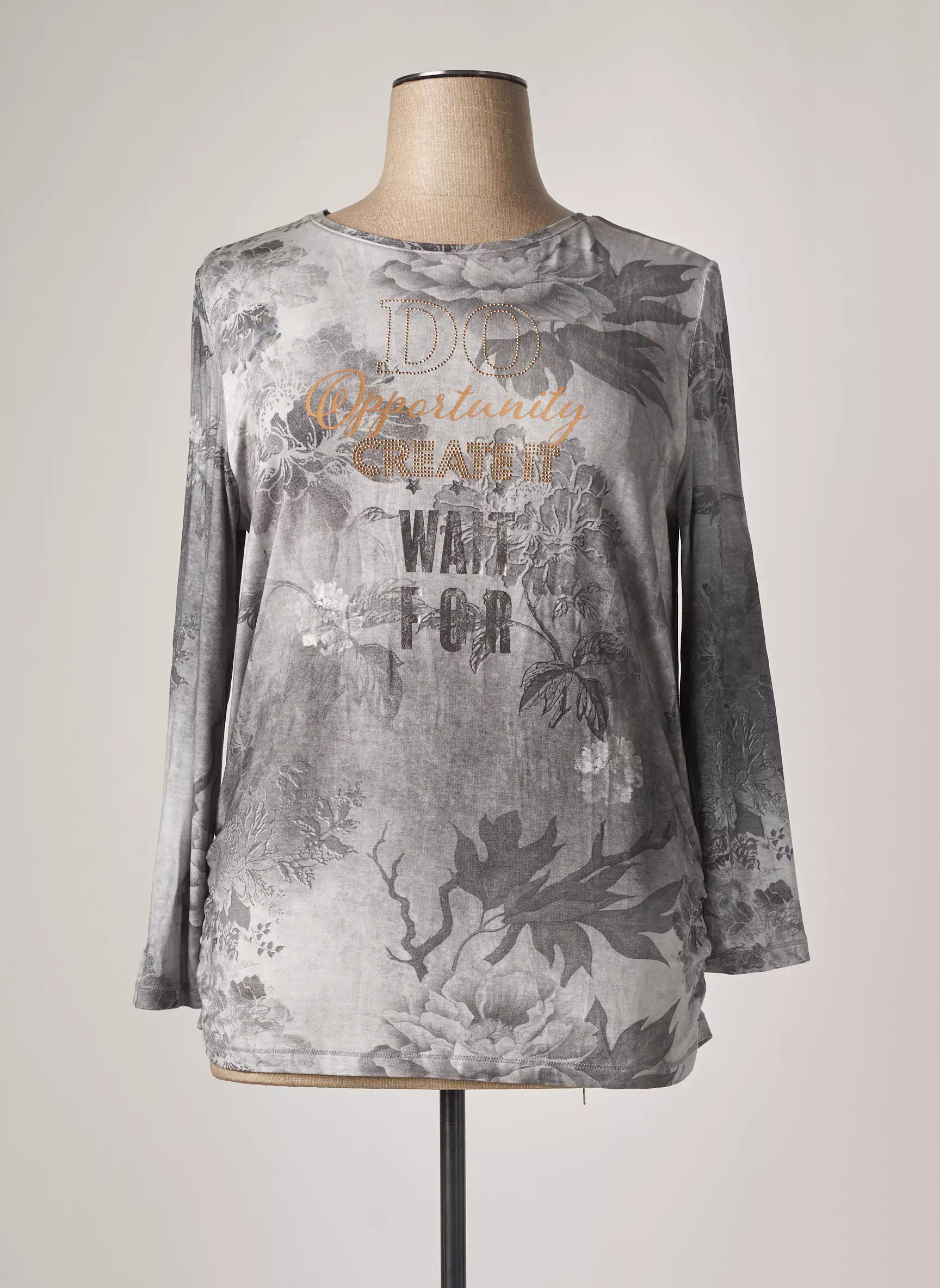 Hajo Tshirts Femme couleur gris