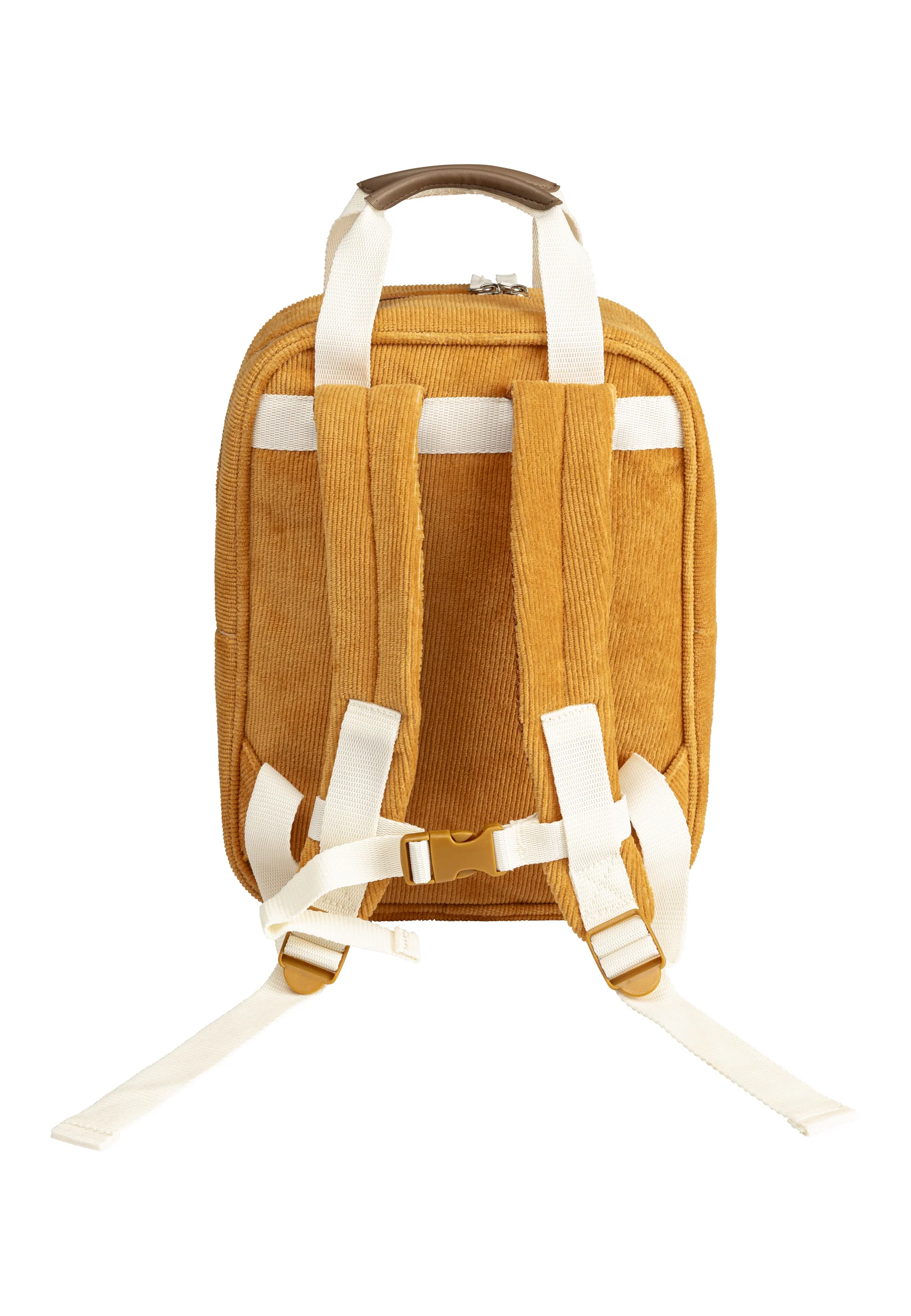 Kinderrucksack mit Motiv Ente Edda in goldbraun, 6,5L