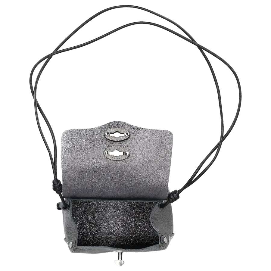 Zanellato - Handtasche POSTINA Kalbsleder - grau