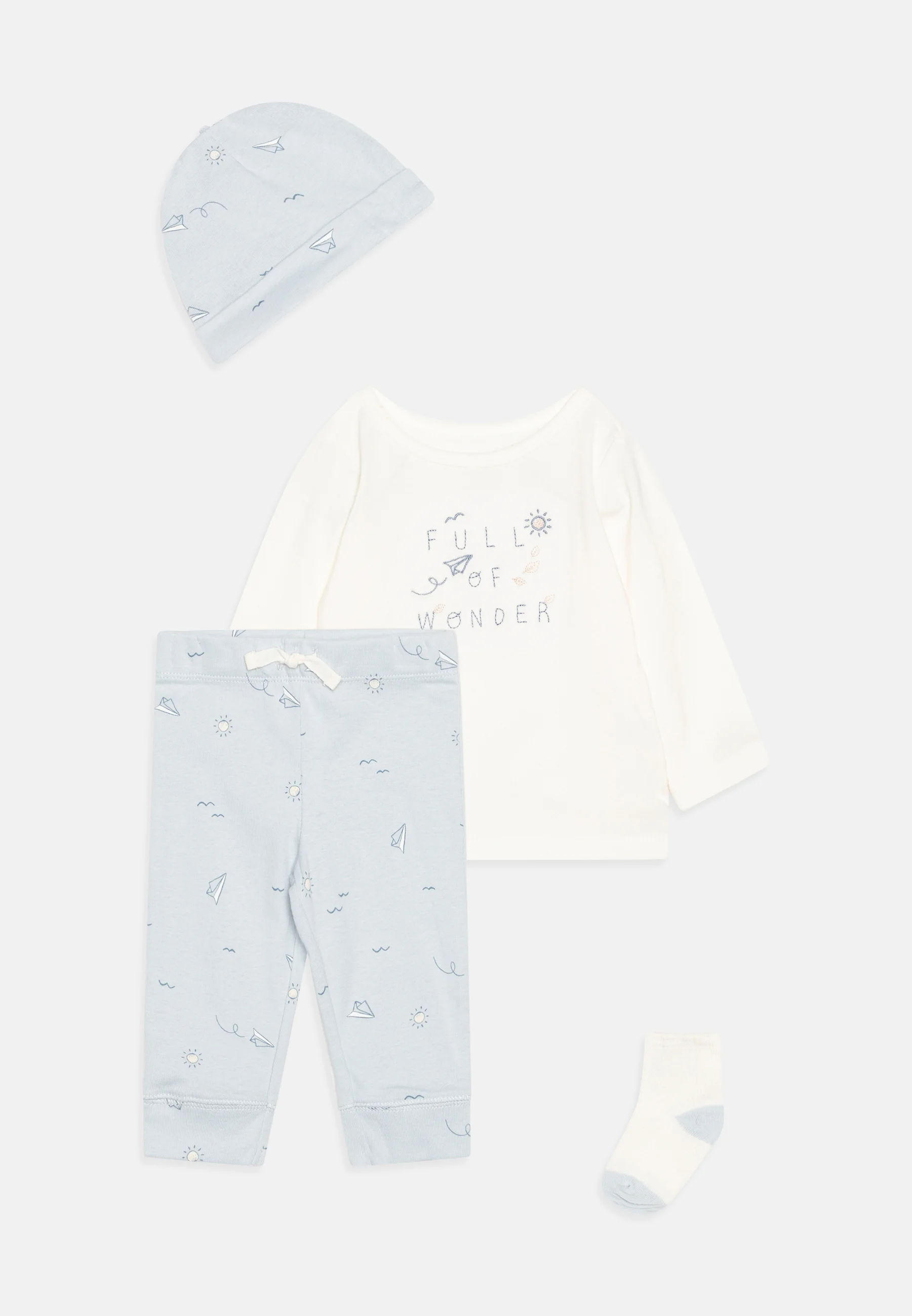Conjunto de pantalón unisex Carter's - Gorro