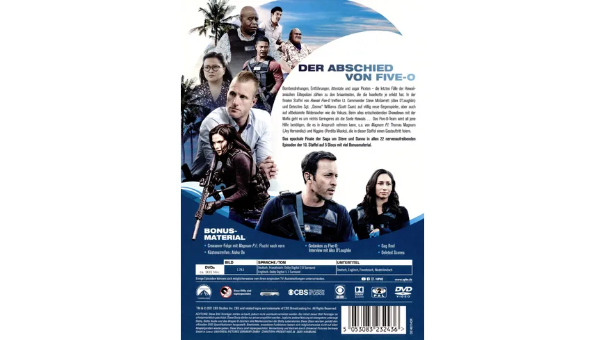 Hawaii Five-0 (2010) - Season 10  [5 DVDs]