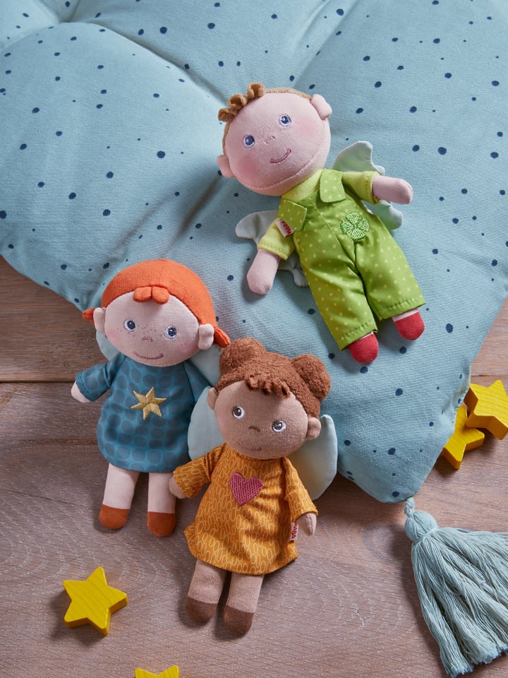 Haba Stoffpuppe Schutzengel Lunis in grün günstig kaufen 20 cm